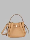 Tory Burch Borsa A Secchiello "romy" Mini In Brown