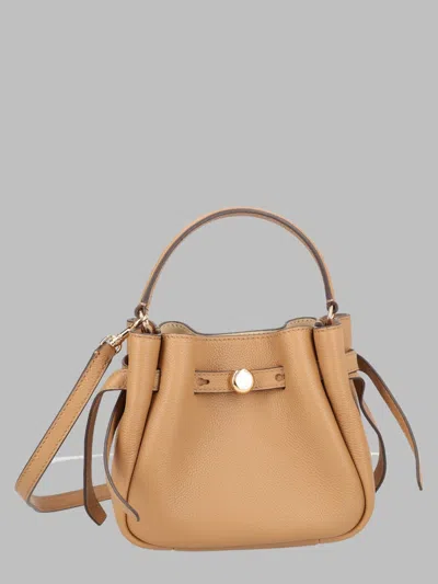 Tory Burch Borsa A Secchiello "romy" Mini In Brown