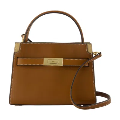 Tory Burch Borsa Lee Radziwill Mini In Brown