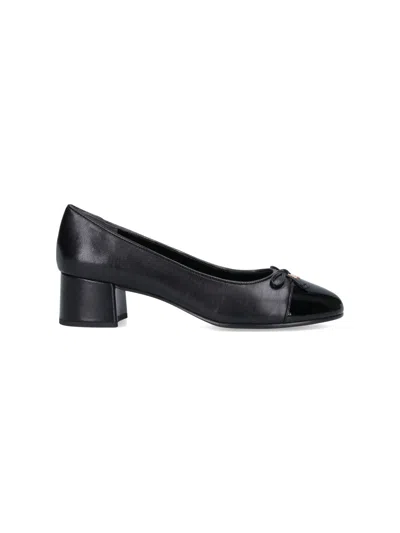 Tory Burch Bow Detail Pumps In Black  