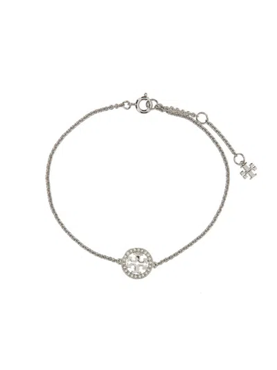 Tory Burch Bracciale Miller A Catena In Metallic