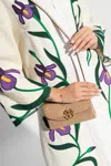 Tory Burch Pave Logo Miller Chain Bracelet In Gold