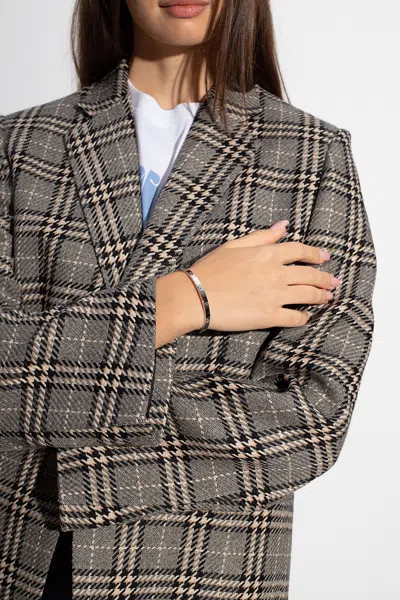 Tory Burch Bracelet With Logo In Silver