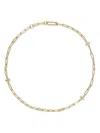 Tory Burch Good Luck Chain Pave Necklace