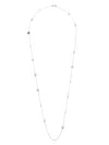 Tory Burch Kira Pearl Delicate Long Necklace