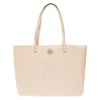 Tory Burch Brie Mcgraw Pebbled Leather Tote Bag