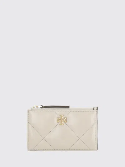 Tory Burch Wallet  Woman Color Grey In Neutral