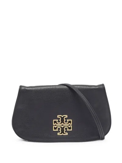 Pre-owned Tory Burch Britten Crossbody Bag In Black