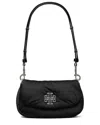 Tory Burch Britten Nylon Puffy Convertible Crossbody In Black