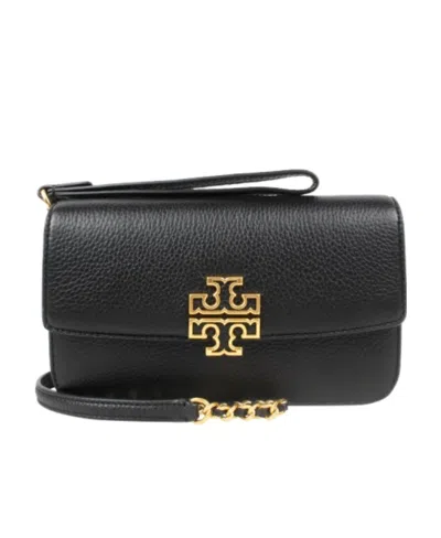 Tory Burch Britten Small Shoulder Bag In Black