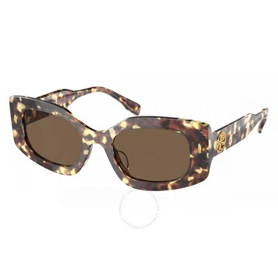 Tory Burch Brown Cat Eye Ladies Sunglasses Ty7202u 199573 50