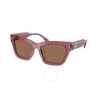 Tory Burch 54mm Polarized Cat Eye Sunglasses