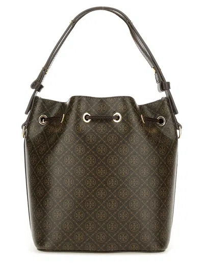Tory Burch Brown Cotton Handbags