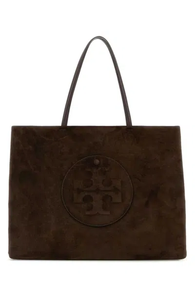 Tory Burch Brown Ella Large Tote