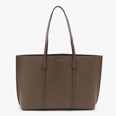 Tory Burch Brown Leather Perry Tote Bag