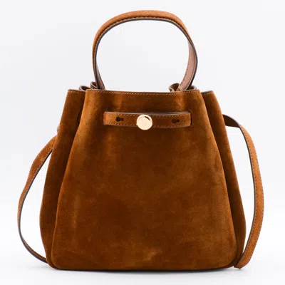 Tory Burch Brown Leather Satchel