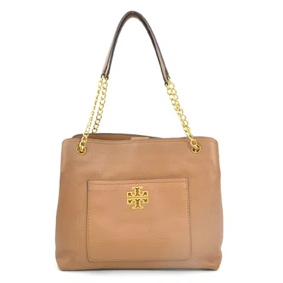 Pre-owned Tory Burch Brown Leather Shoulder Bag ()