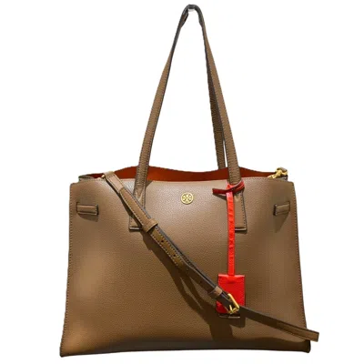 Pre-owned Tory Burch Brown Leather Tote Bag ()