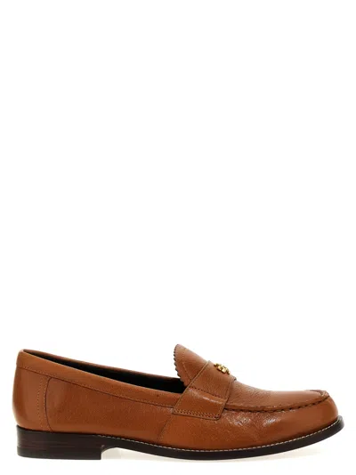 Tory Burch Brown Perry Loafers