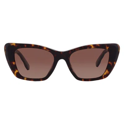 Tory Burch Brown Polar Gradient Cat Eye Ladies Sunglasses Ty7216u 1964t5 52