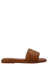 Tory Burch Brown Slip On Sandals In Brown