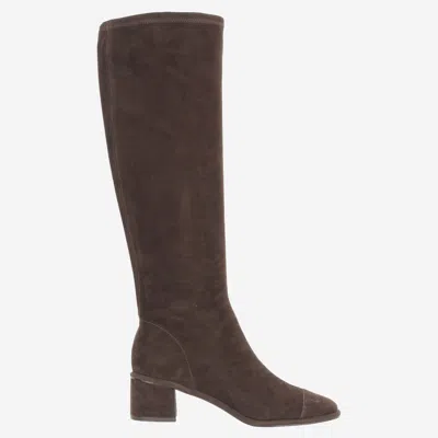 Tory Burch Brown Suede Boots