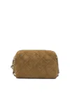 Tory Burch Brown Suede Crossbody Bag In Brown