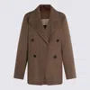 Tory Burch Giacche Ashed Mocha In Brown