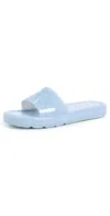 TORY BURCH BUBBLE JELLY SANDALS DEW BLUE