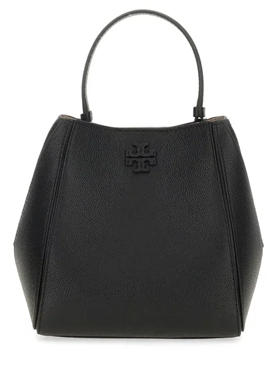 Tory Burch Bucket Bag "mcgraw" In Black