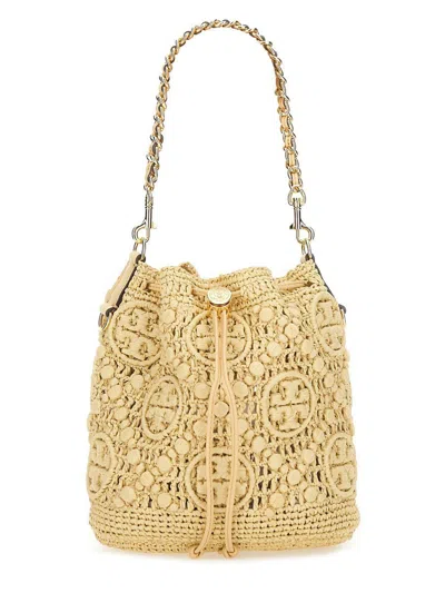 Tory Burch Bucket Bag With Monogram T