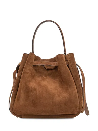 Tory Burch Bucket Handbag In Park Bench