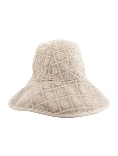 Pre-owned Tory Burch Bucket Hat In Neutrals