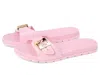 Tory Burch Round Toe Rubber Sole Sandals In Pink
