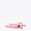 Tory Burch Buckle Slide In Pink