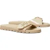 Tory Burch Buckle Slide Sandal In Neutral