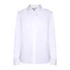 Tory Burch Pleated Detail Shirt In White
