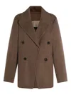 Tory Burch Giacche Ashed Mocha In Brown