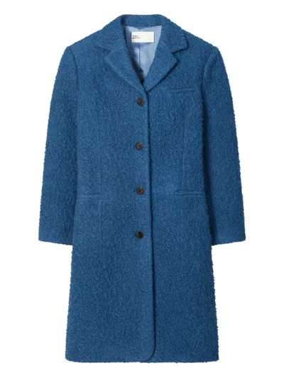 TORY BURCH BUTTON WOOL COAT