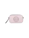 Tory Burch Calfskin Crossbody Bag With Double Zip Closure