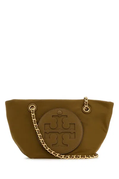 Tory Burch Small Ella Shoulder Bag In Camel