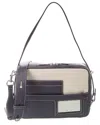 Tory Burch Canvas & Leather Camera Bag In Blue