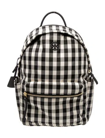 Pre-owned Tory Burch Canvas Backpack In Multi