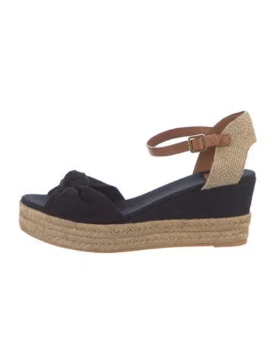 Pre-owned Tory Burch Canvas Espadrilles