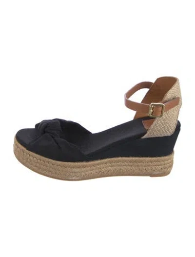Pre-owned Tory Burch Canvas Espadrilles