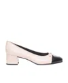Tory Burch Cap-toe Pump Shoes In Pink