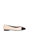 Tory Burch Cap-toe Ballet Rose In Pink