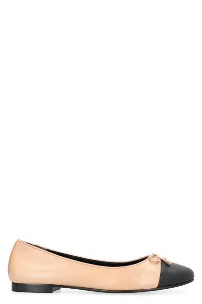 Tory Burch Cap Toe Ballerinas In Multi