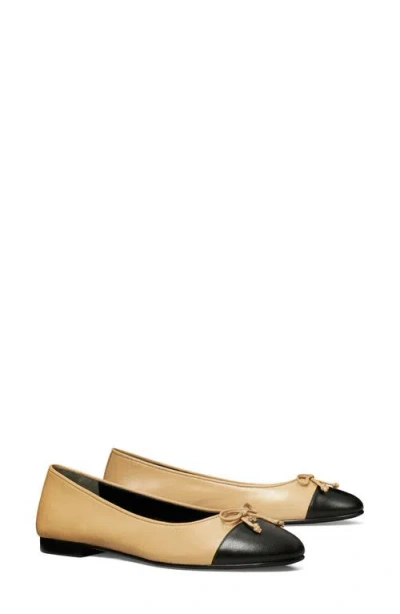 Tory Burch Cap Toe Ballet Flat In Multi