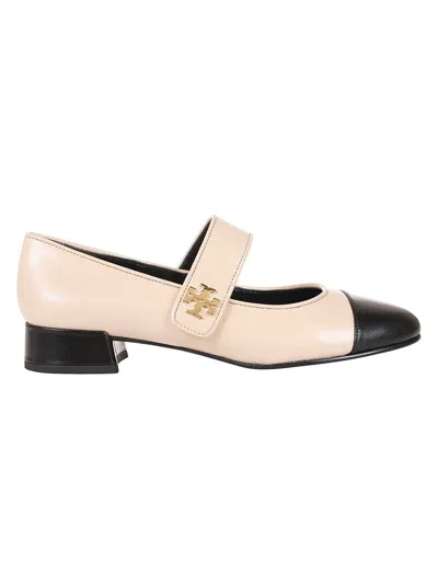 Tory Burch Cap Toe Ballet In Neutral